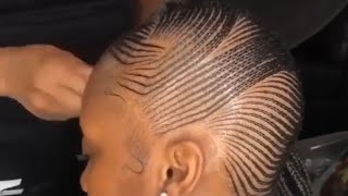 Sleek Stitch Braids with a Low Ponytail  Tutorial video 📷 [upl. by Leay85]