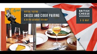 Cellarman Sam Cheese and Cider Pairing  British Cheese Weekender [upl. by Nnalorac]