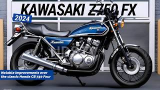 2024 KAWASAKI Z750FX Notable improvements over the classic Honda CB 750 Four [upl. by Aikmat]