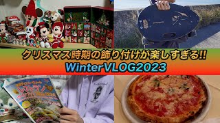 【VLOG】今年もあと2週間年末のクリスマスの飾りつけしながら過ごすディズニー好き男性の一日／スターウォーズ Elosのスケートボード [upl. by Ytinirt]