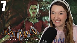 Poison Ivy is BRUTAL  Batman Arkham Asylum Playthrough Part 7 [upl. by Aihsek805]