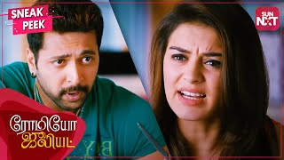 Karthiks love failure takes a twist  Romeo Juliet  Jayam Ravi  Hansika  SUN NXT [upl. by Nerek377]