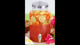 Tropical Rum Party Punch Drink [upl. by Ellenahc]