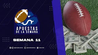 Apuestas Semana 11 NFL 2023 [upl. by Mmada]