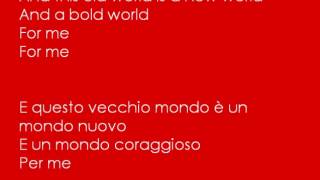 Feeling Good  Cover with lyrics testo  traduzione italiano [upl. by Azial]