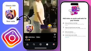 Cómo compartir notas en publicaciones y reels de Instagram NUEVA FUNCIÓN [upl. by Whallon804]