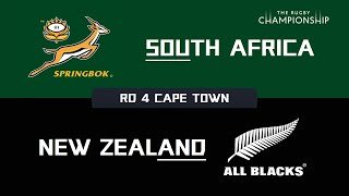 SOUTH AFRICA vs NEW ZEALAND I Cape Town I 2024  Rugby Challenge 4 [upl. by Ahsein692]