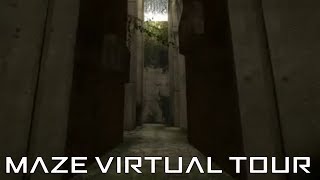 Virtual Tour of The Maze The Maze Runner [upl. by Lesley317]