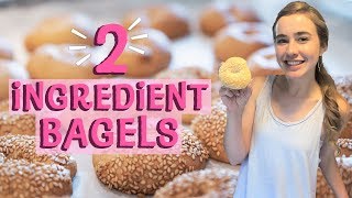 This TwoIngredient Bagel Recipe Blew Us Away  How to Make Bagels at Home the Easiest Way [upl. by Dyanna]