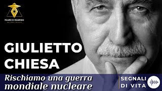 GIULIETTO CHIESA rischiamo una guerra mondiale nucleare [upl. by Eirelav]