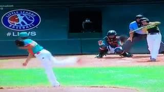 Brent Iredale 2 Run Home Run  2016 LLWS Panama vs Australia [upl. by Nnylyam451]