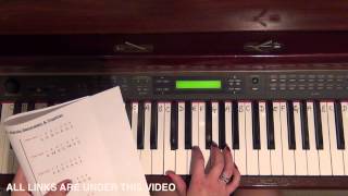 2 Octave Arpeggios how to  Piano [upl. by Grata]