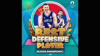 Best Defensive Player Aleksa Avramovic Serbia 🇷🇸 🏀 [upl. by Sardse]