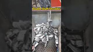 Double Shaft Shredder Waste Battery Shredder manufacturer [upl. by Jard172]