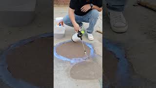 P228Good things recommended Concrete sanding and peeling exposed stone repair Old fire Less [upl. by Mendes30]