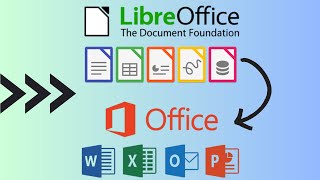 Como Deixar o LibreOffice Compativel com o MS Office [upl. by Lehteb143]