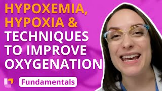 Hypoxemia Hypoxia amp Techniques to Improve Oxygenation  Fundamentals of Nursing LevelUpRN [upl. by Ahmad]