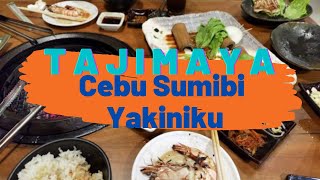 Tajimaya  Cebu Sumibi Yakiniku Tajimaya  Japanese Style of Cooking  Ambisyosang Lakwatsera [upl. by Dorej565]