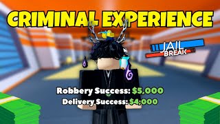 A Roblox Jailbreak Criminal Experience [upl. by Oflodor]