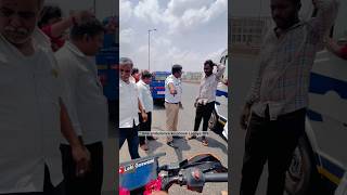 Accident ambulance late 108 worst service 🚑👮‍♂️ lekirider bengaluru [upl. by Saimerej]