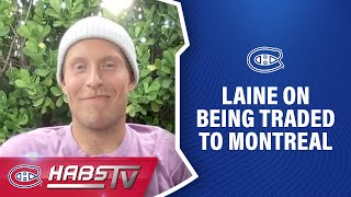 Patrik Laine on being traded to Montreal  FULL PRESS CONFERENCE [upl. by Anitsirt]