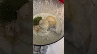 Homemade Vegan Ranch Dressing Part ✌🏼 😋vegan food foodie recipe howto yummy cooking [upl. by Perrine]