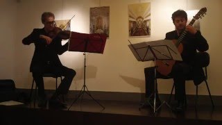 Preludio Sonata Op2 nº11 RV9  Vivaldi  Lusitalia Classical Duo [upl. by Azilef]