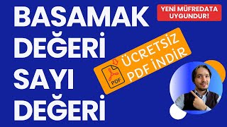 5Sınıf Basamak Değeri ve Sayı Değeri  YENİ MÜFREDAT [upl. by Darom78]