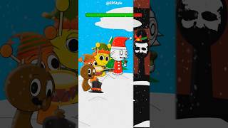 Incredibox Sprunki christmas Wenda vs Black  Which team will win sprunki [upl. by Ailegra]