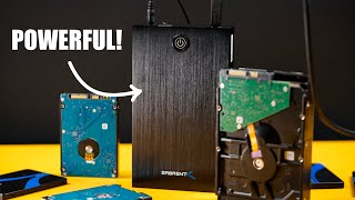 SABRENT 25 Inch SATA to USB 30 Tool Free External Hard Drive Review [upl. by Yenitirb24]