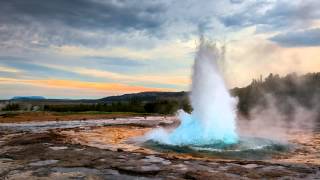 Geyser in Iceland [upl. by Gypsie]