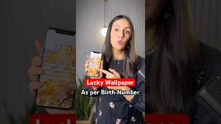 Find your Lucky Wallpaper as per Birth Number🤩 numerology birthnumber mobilewallpaper lucky [upl. by Adnalohs220]