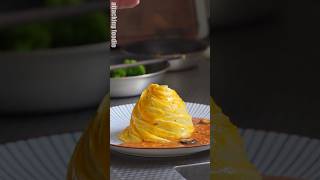 Learn how to make tornadostyle omuricefood foodie japanesefood recipe satisfying [upl. by Giaimo]