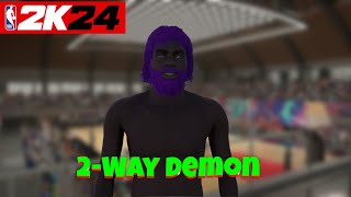 This quot2 Way MidRange Slasherquot Is A DEMON In NBA 2k24 SIGS And JUMPSHOT Shown [upl. by Ihtak]