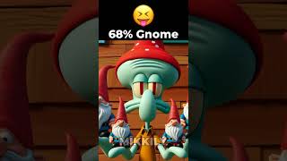 Squidward Gnome shorts [upl. by Vinny531]