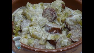 Recette de fondue dendives aux saucisses fumées [upl. by Airdnna]