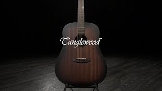 Tanglewood TWCR P Crossroads Parlour Acoustic Whiskey Burst  Gear4music demo [upl. by Brigitta]