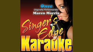 Once Originally Performed by Maren Morris Instrumental [upl. by Pietrek]