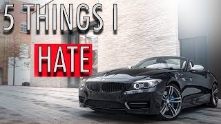 5 Things I Hate About My BMW Z4 35is [upl. by Alanah]