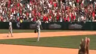 Kendry Morales Walk off Grand Slam and Injury 52910 [upl. by Loy]