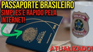 COMO TIRAR PASSAPORTE ONLINE PASSO A PASSO  2024 [upl. by Chaworth]