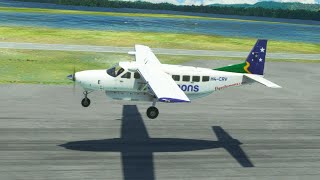 Solomon Airlines Cessna 208 B Grand Caravan Rockin the Skies in MSFS 2020 [upl. by Lenneuq]