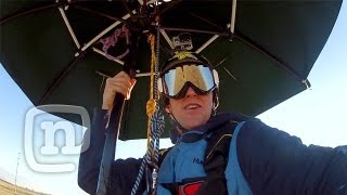 Why Skydiving With A Patio Umbrella Is A Terrible Idea [upl. by Attenrev]