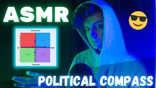 ASMR Taking A Political Compass Test  Whispers amp Clicking [upl. by Eenolem987]