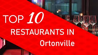 Top 10 best Restaurants in Ortonville Michigan [upl. by Babby]