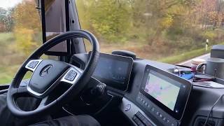 Mercedes Benz new Actros MP5 2019 Active Drive Assist fast autonomes fahren PPC Trucker Anleitung [upl. by Guidotti861]