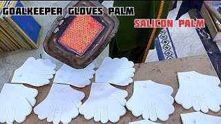 Goalkeeper gloves salicon palm [upl. by Ytirehc]