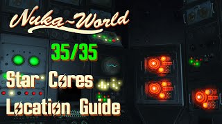 Fallout 4 Nuka World  All 35 Star Cores Locations amp Quantum X01 Mk V Power Armor Star Control [upl. by Iatnwahs]