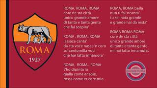 Hino da AS Roma  ITA [upl. by Amanda]