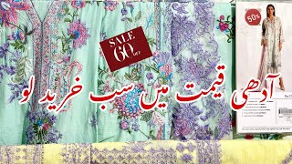 Sana Safinaz Flat 50 Off On New Collection  Sana Safinaz Sale Today [upl. by Lunnete]